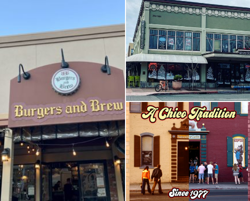 Chico California go to cover photo collage