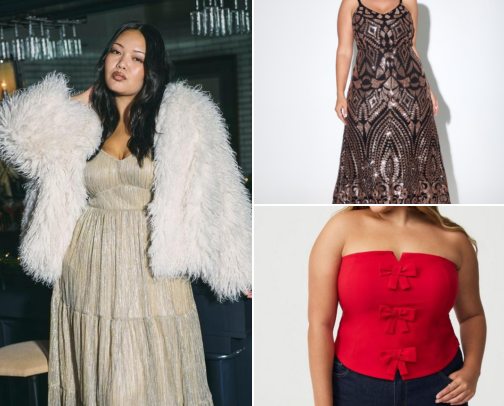 Cute Holiday Clothing Finds cover photo collage