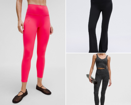 Lululemon finds cover photo collage