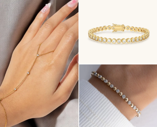 Cute etsy jewelry💎 cover photo collage