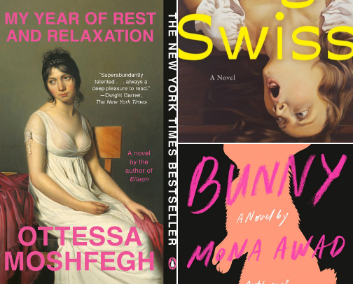 weird girl books cover photo collage