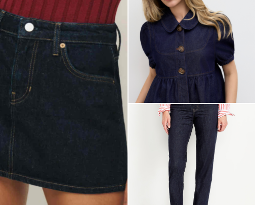 Dark Wash Denim I'm Daydreaming Of cover photo collage