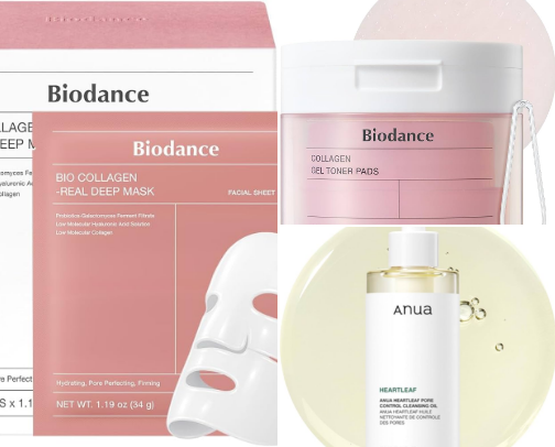 SKINCARE FAVORITES 🧴 cover photo collage