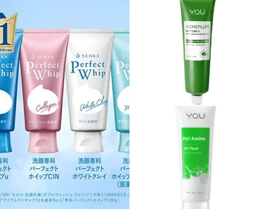 Acne skin care recommendations cover photo collage