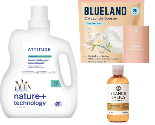 Tried and True Non-toxic Cleaning Products 🧼🫧✨ cover photo collage