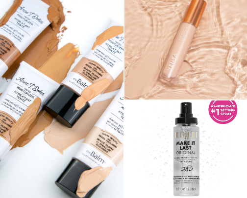 Make up favs from someone who loves to save! cover photo collage