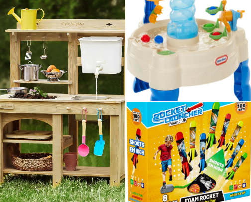 Outdoor play cover photo collage
