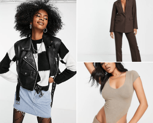 Fashion basics cover photo collage