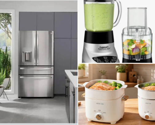 full kitchen equipment cover photo collage