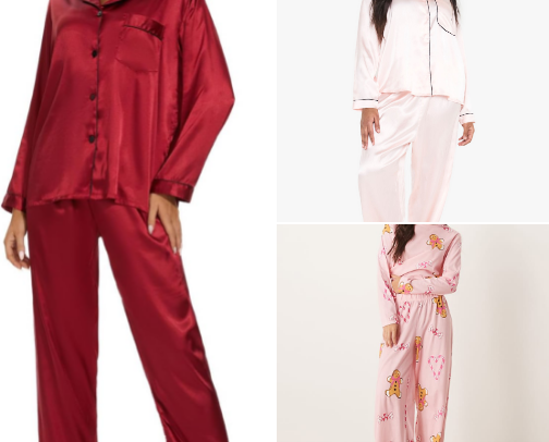 My Loungewear & pajamas for Cozy Atmosphere Nights cover photo collage