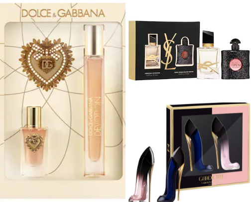Get yours parfume set @sephora cover photo collage