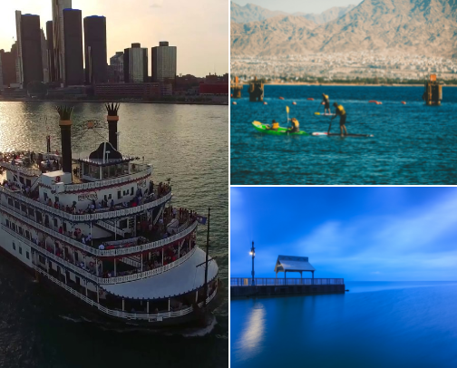 🌊 Water Adventures Around Windsor-Essex & the Detroit River cover photo collage