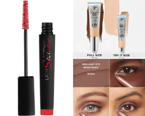 Makeup cover photo collage