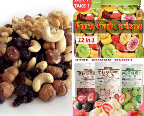 Food/Snack/Chocolate/Fruits cover photo collage