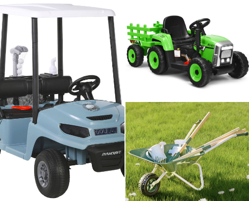 Cool toys, even for big kids! cover photo collage
