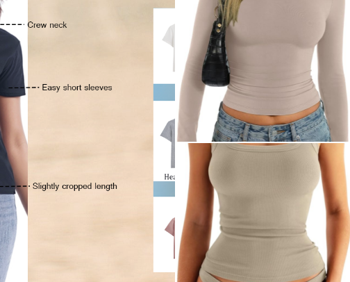 Affordable clothing essentials! cover photo collage