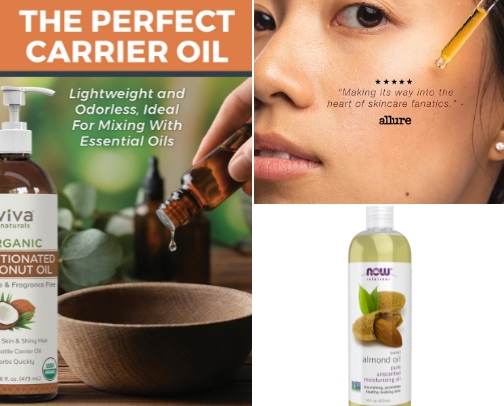 Hair care cover photo collage