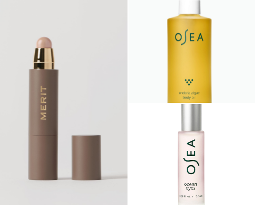 low tox beauty recs for the conscious mama🌞💛🍯✨ cover photo collage