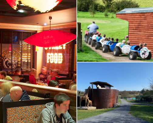 Our Favourite Family Spots - Lisburn, Belfast and Beyond cover photo collage