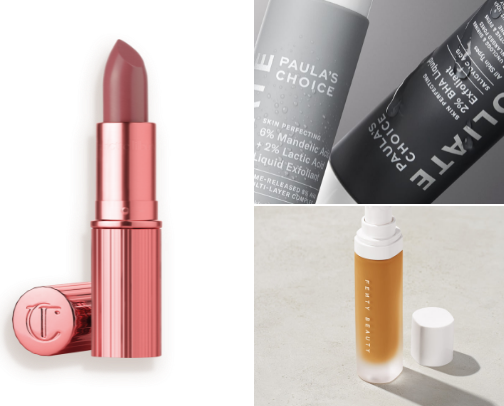 My favorite beauty recs cover photo collage
