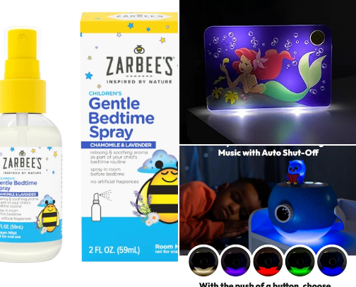 Bedtime Magic for Little Ones cover photo collage