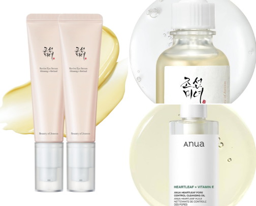 Korean skincare I love cover photo collage