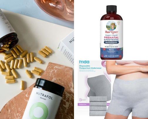 Postpartum Care For Mama cover photo collage