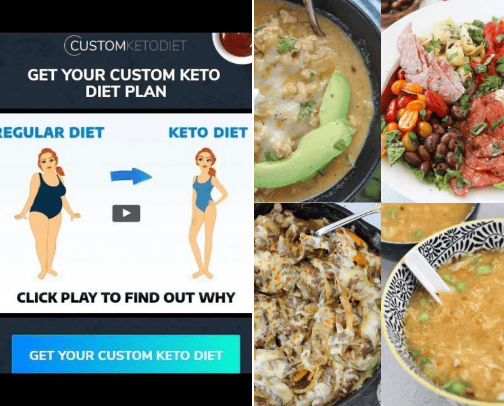 Living Keto cover photo collage
