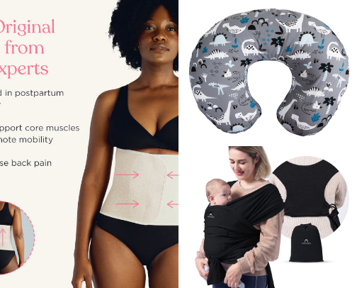 from bump to baby: essentials every new mom needs cover photo collage