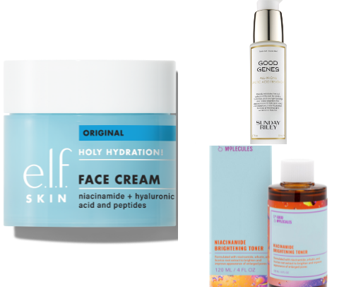 Beauty routine cover photo collage
