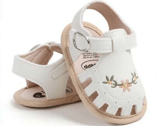 Baby shoes cover photo collage