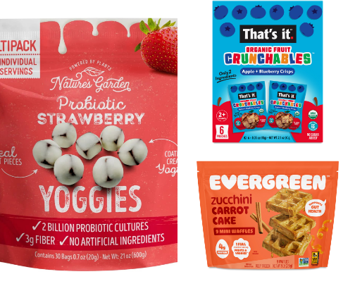 TODDLER FAV SNACKS cover photo collage