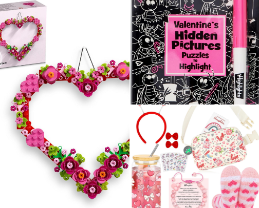 Valentines Day Gift Ideas-Kids Edition cover photo collage