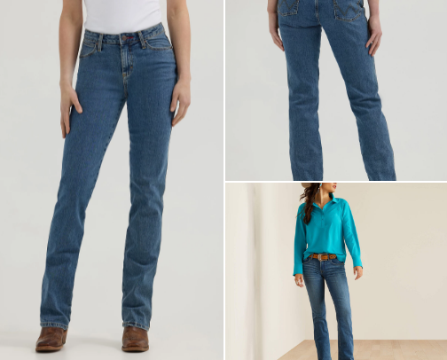 My favourite western jeans cover photo collage