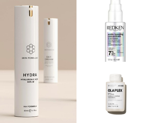 My favorite beauty recs cover photo collage