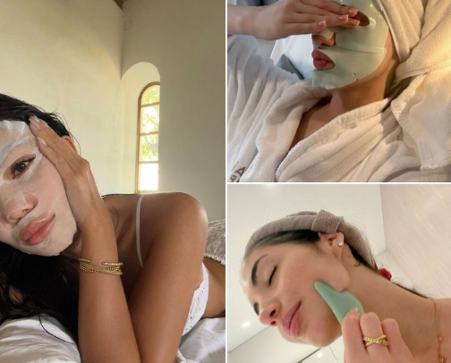Skin care💆🏼‍♀️ cover photo collage