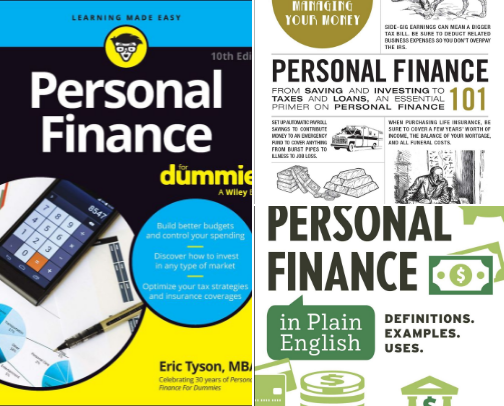 Money Made Simple: 18 Practical Guides for Your Financial Journey cover photo collage