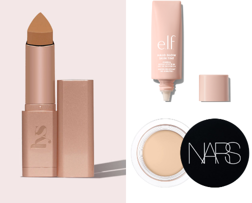 Makeup for mature skin cover photo collage