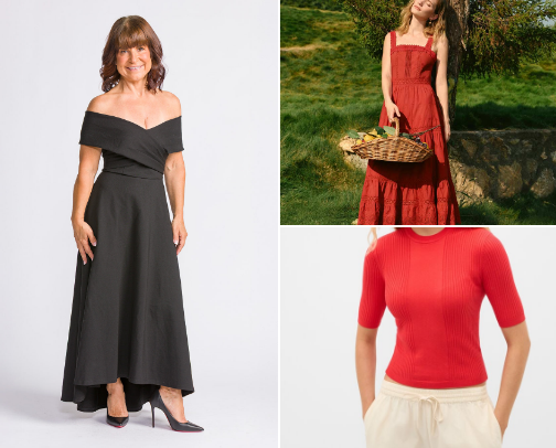 Recent looks as a 5’0” stylist cover photo collage