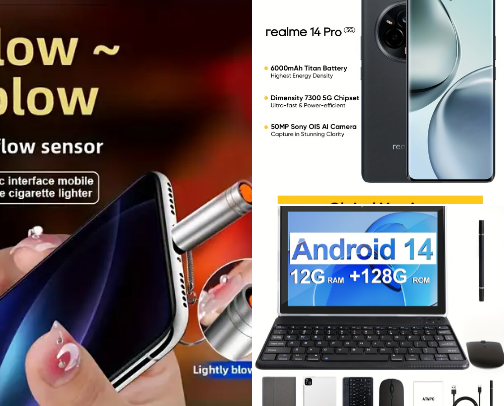 Gadget cover photo collage