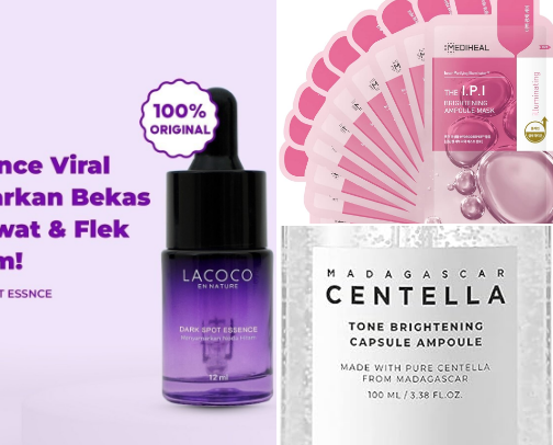 Skincare first, everything else later cover photo collage