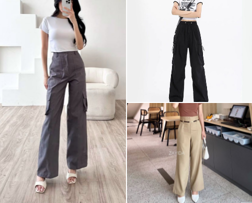 Stylish Pants For Women cover photo collage
