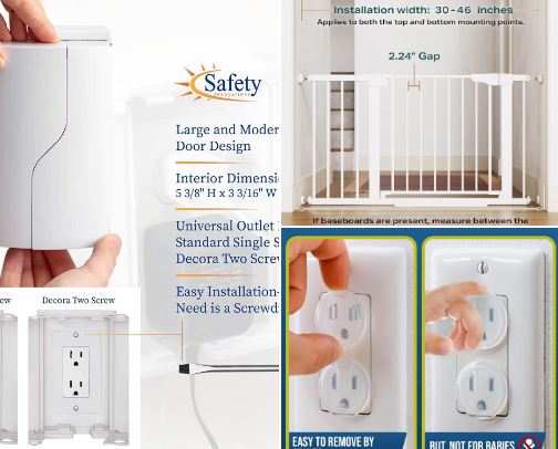 Baby proofing PRO cover photo collage