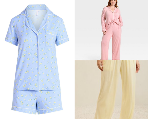 what you will find in my pajama drawer 👚 cover photo collage