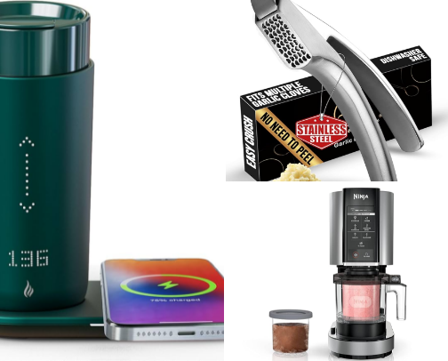 Nice and interesting kitchen appliances cover photo collage