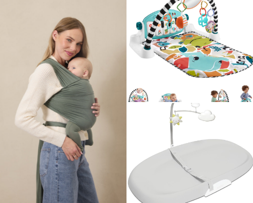 Baby Registry Must Haves cover photo collage