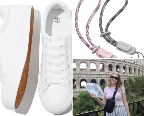 Travel essentials✈️ cover photo collage