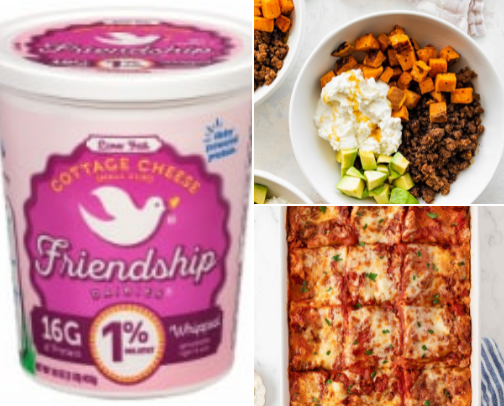 Cottage cheese for every occasion cover photo collage