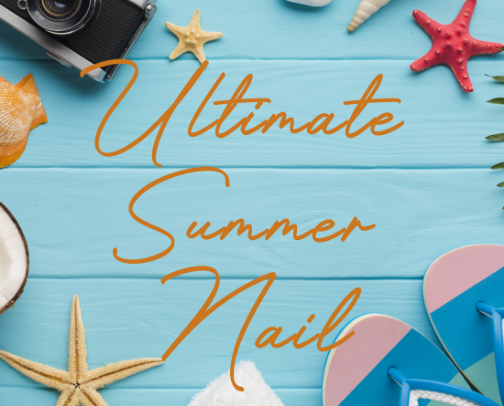 Viral Colors & Aesthetic Summer Nails cover photo collage