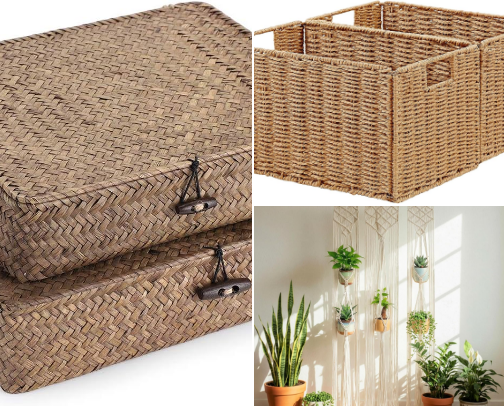 “Boho Amazon Finds That Make Your Home Feel Warm & Expensive cover photo collage